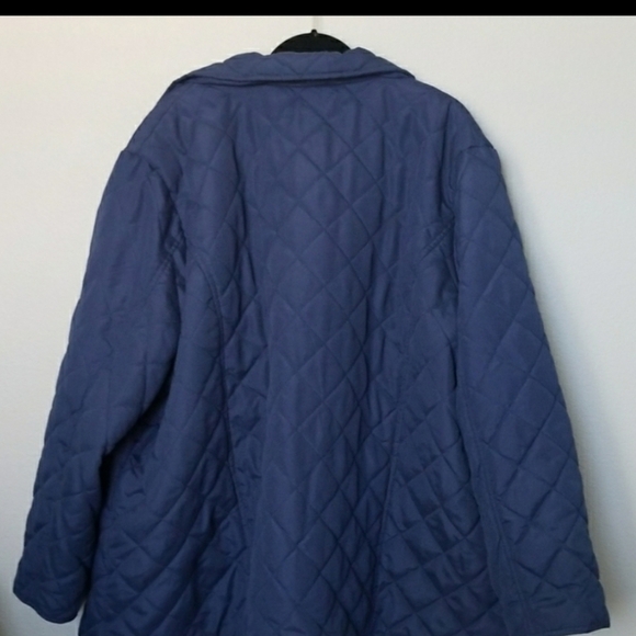 Avenue blue soft filled quilted jacket 30/32 - Picture 6 of 8